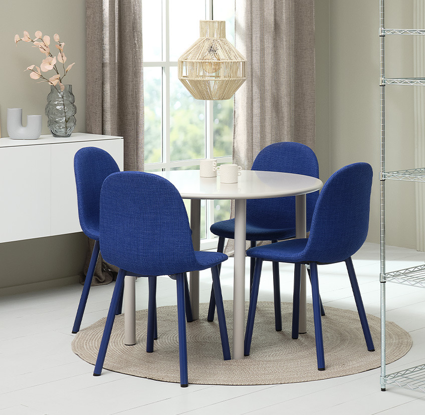 Stylisches Esszimmer Farbige Esszimmerstühle JYSK
